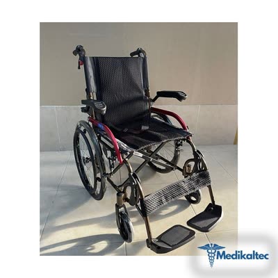 Comfort Plus GK863LAJ-20 Jet Black Transfer Alüminyum Tekerlekli Sandalye (Model 9152)