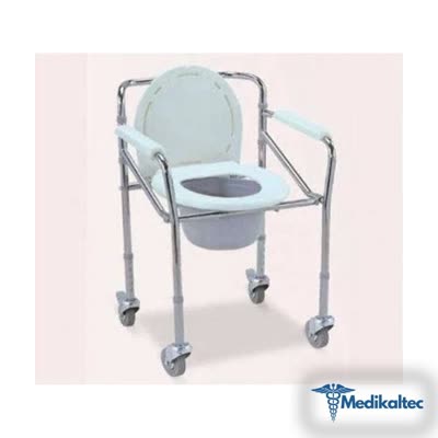 Comfort Plus Tekerlekli Klozet Katlanır Salon Tipi (Model 4348)